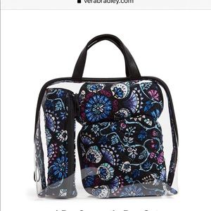 Vera Bradley 4 piece cosmetic bag set